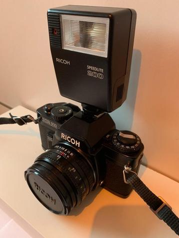 foto kamera RICOH XR 500   analoog met etui,s beschikbaar voor biedingen