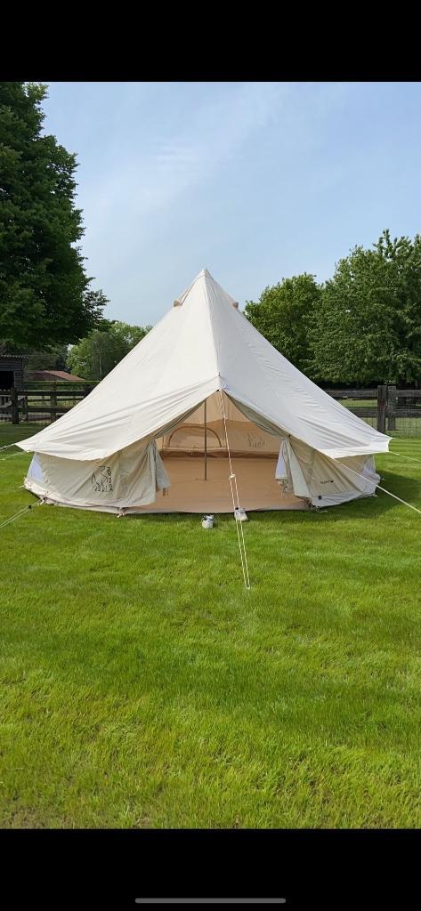 Glampingtent Nordisk Asgard, Caravans en Kamperen, Tenten, meer dan 6, Zo goed als nieuw, Ophalen