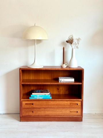 Vintage Deens ladenkastje teak jaren 60 beschikbaar voor biedingen