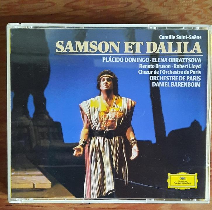 2cd - Samson et Dalila - C. Saint-Saëns - Domingo&Obraztsova, CD & DVD, CD | Classique, Comme neuf, Opéra ou Opérette, Romantique