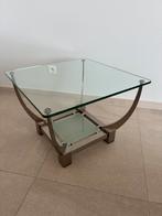 Salontafel, Huis en Inrichting, Tafels | Salontafels, Ophalen, Zo goed als nieuw, Vierkant, Minder dan 50 cm