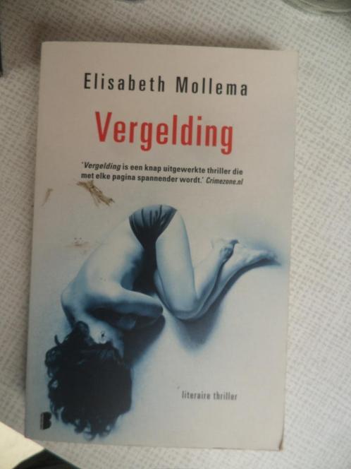 keuze uit 2 boeken elizabeth mollema, Livres, Thrillers, Pays-Bas, Envoi