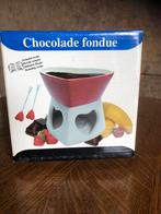Chocolade fondue stel tafelmodel 8stuks, Ophalen of Verzenden