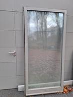 chassis d'une porte fenêtre en  bois d'Afzelia, Bricolage & Construction, Enlèvement, Utilisé