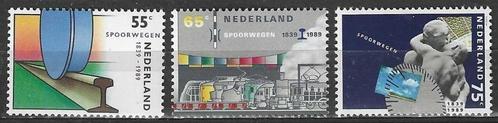 Nederland 1989 - Yvert 1336-1338 - 150 Jaar Spoorwegen (PF), Postzegels en Munten, Postzegels | Nederland, Postfris, Verzenden