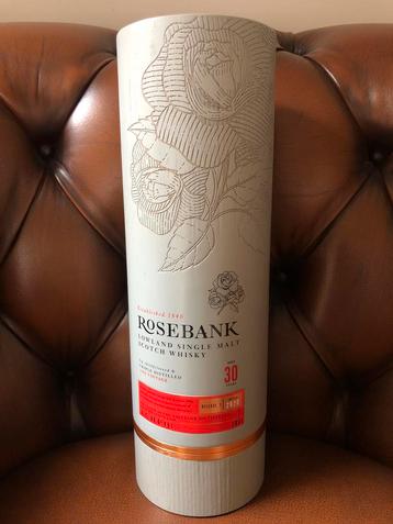 Rosebank whisky 30 years aged  1990 Release 1 2020 beschikbaar voor biedingen