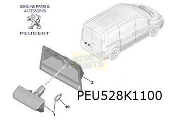 Peugeot Expert achterpaneel cmplt. (9/16-) Origineel! 161396 beschikbaar voor biedingen