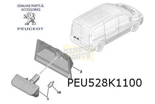 Peugeot Expert achterpaneel cmplt. (9/16-) Origineel! 161396, Auto-onderdelen, Carrosserie, Achterklep, Citroën, Opel, Peugeot