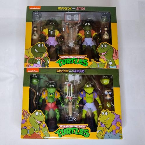 TMNT Ninja Turtles - Punk Frogs | Neca, Verzamelen, Poppetjes en Figuurtjes, Zo goed als nieuw, Ophalen of Verzenden