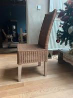 6 chaises en osier, Maison & Meubles, Chaises, Osier ou Rotin, Brun, Enlèvement, Cinq, Six Chaises ou plus