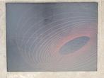 Abstract Modern Acryl canvas 60*80cm - zwart/rood, Antiek en Kunst, Kunst | Schilderijen | Abstract, Ophalen