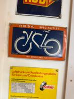 ROSA fietsen oud reclamebord, Verzamelen, Ophalen of Verzenden, Gebruikt, Reclamebord
