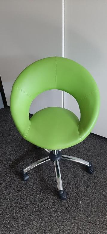 Trendy bureaustoel lime groen beschikbaar voor biedingen