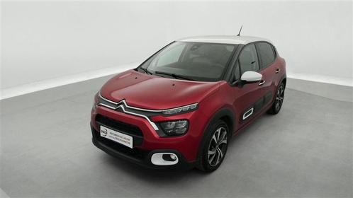 Citroën C3 1.2i PureTech 82Cv Shine, Autos, Citroën, Entreprise, Achat, C3, Essence, Hatchback, 5 portes, Boîte manuelle, Rouge