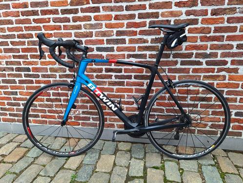 Racefiets: Full carbon B'twin ultra cf900 (XL), Fietsen en Brommers, Fietsen | Racefietsen, Gebruikt, Carbon, Ophalen