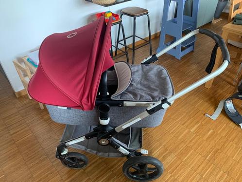 Bugaboo Fox poussette, Kinderen en Baby's, Kinderwagens en Combinaties, Gebruikt, Kinderwagen, Bugaboo, Luchtbanden, Met reiswieg