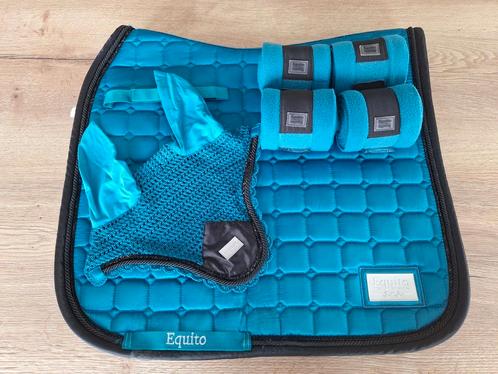 Equito sets, Dieren en Toebehoren, Paarden en Pony's | Dekens en Dekjes, Zo goed als nieuw, Dekje, Ophalen of Verzenden