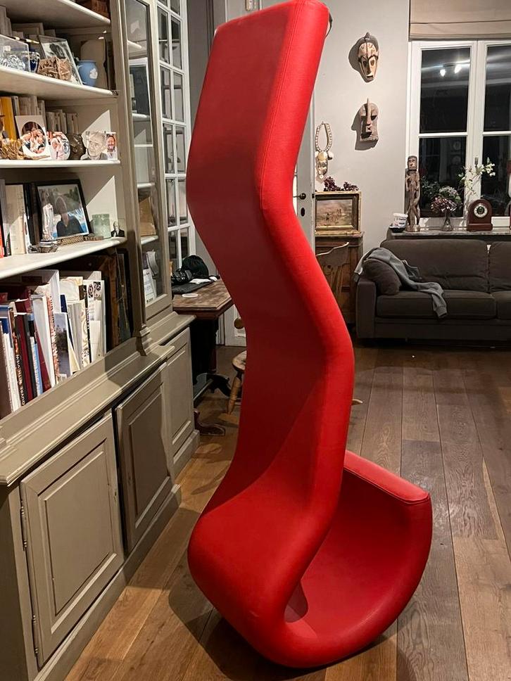 Siège chaise longue design, Huis en Inrichting, Fauteuils, Gebruikt, Overige materialen, 125 cm of meer, Minder dan 75 cm, Ophalen
