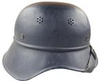 duitse ww2 luftschutz helm zonder embleem, Verzamelen, Militaria | Tweede Wereldoorlog, Ophalen of Verzenden