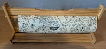 Dérouleur rouleau dessin Ikea avec rouleau entamé, Enlèvement, Comme neuf