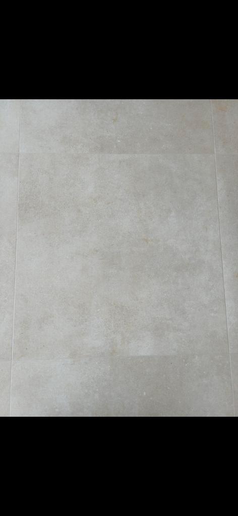 5 keramische tegels, 120x120cm, beige, Bricolage & Construction, Dalles & Carrelages, Neuf, Enlèvement