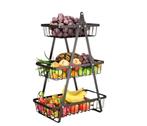 Panier à fruits à 3 étages de couleur noire, Electroménager, Pièces & Accessoires
