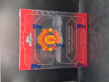 Topps Manchester United Deluxe Edition 2024/25 beschikbaar voor biedingen