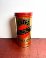 Groot antiek Koffieblik E. Jacqmotte - Bruxelles, Ophalen of Verzenden, Zo goed als nieuw, Koffie, Overige merken