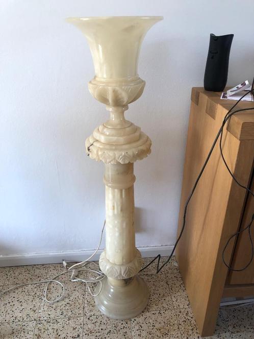 Colonne et lampe avec lumières, Maison & Meubles, Accessoires pour la Maison | Colonnes & Piliers, Utilisé, Enlèvement