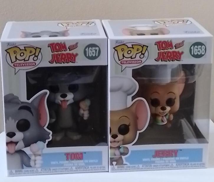 Funko - Television #1657 + #1658 - Tom & Jerry, Verzamelen, Poppetjes en Figuurtjes, Zo goed als nieuw, Ophalen of Verzenden