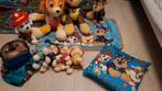 paw patrol knuffels, mat, kussen en dekentje, Ophalen, Gebruikt