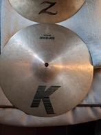 Zildjian k/z custom 13 inch hihat voor uw drumstel in zgst, Muziek en Instrumenten, Ophalen of Verzenden, Zo goed als nieuw