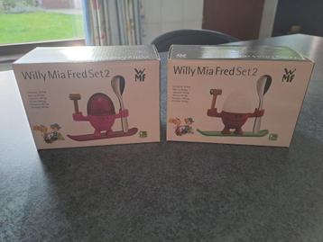 WMF eierdopjes WillyMiaFred beschikbaar voor biedingen