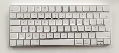 Apple Magic - AZERTY Toetsenbord Aluminium Wit (nieuwstaat), Computers en Software, Toetsenborden, Zo goed als nieuw, Azerty, Draadloos