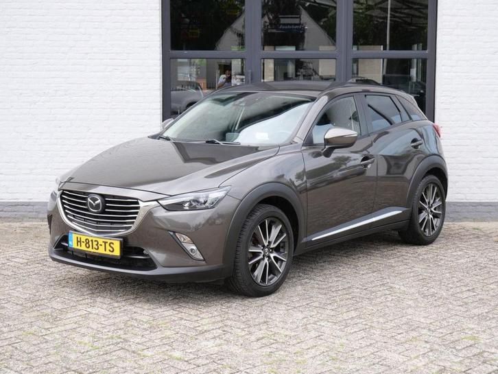 Mazda CX-3 2.0 SkyActiv-G 120 GT-M Climate Leder HUD Camera, Auto's, Mazda, Bedrijf, CX-3, ABS, Adaptieve lichten, Adaptive Cruise Control