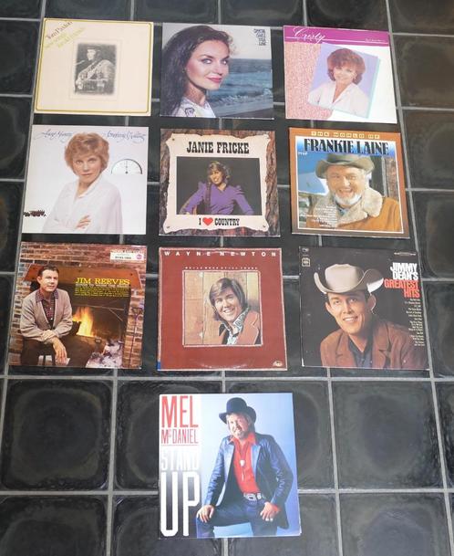 10 LP's voor 5€, Cd's en Dvd's, Vinyl | Country en Western, Zo goed als nieuw, 12 inch, Ophalen of Verzenden