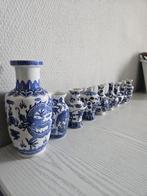 Vaasjes Delfts blauw met stempel, Ophalen