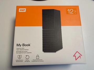 Disque dur WD BOOK 12 To neuf - disparu à cause du NAS disponible aux enchères