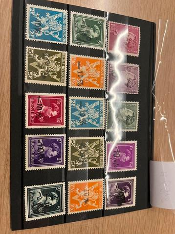 Topzegels 724A/724vv MNH met perfecte gomzijde beschikbaar voor biedingen