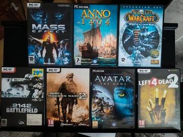 lot van 30 pc games. beschikbaar voor biedingen