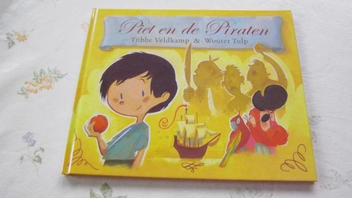 Piet en de Piraten - Tjibbe Veldkamp en Wouter Tulp, Boeken, Kinderboeken | Baby's en Peuters, Nieuw, Ophalen of Verzenden