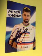Wielerkaart 2022  team total energies peter sagan signe, Verzenden, Zo goed als nieuw