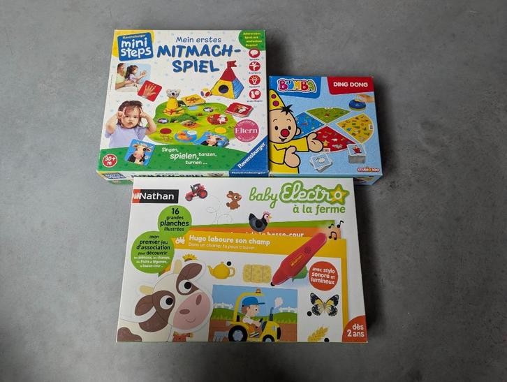 Jeu de société pour jeune enfant, Hobby en Vrije tijd, Gezelschapsspellen | Overige, Zo goed als nieuw, Ophalen