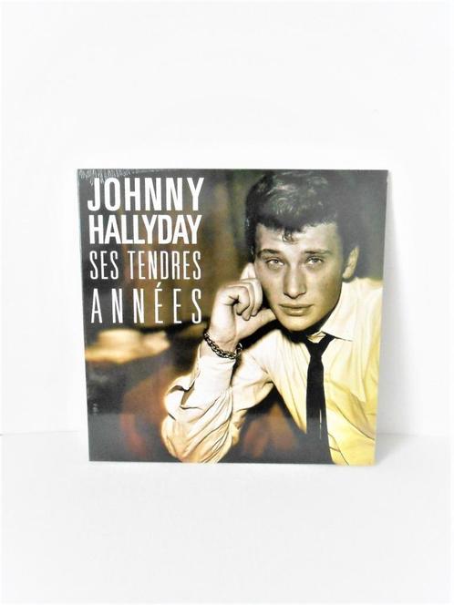 Johnny Hallyday "ses tendres années " vinyle neuf ss cello, CD & DVD, Vinyles | Rock, Neuf, dans son emballage, Rock and Roll