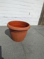 Bloempot diameter 35 cm hoogte 26 cm, Kunststof, Gebruikt, Tuin, Rond
