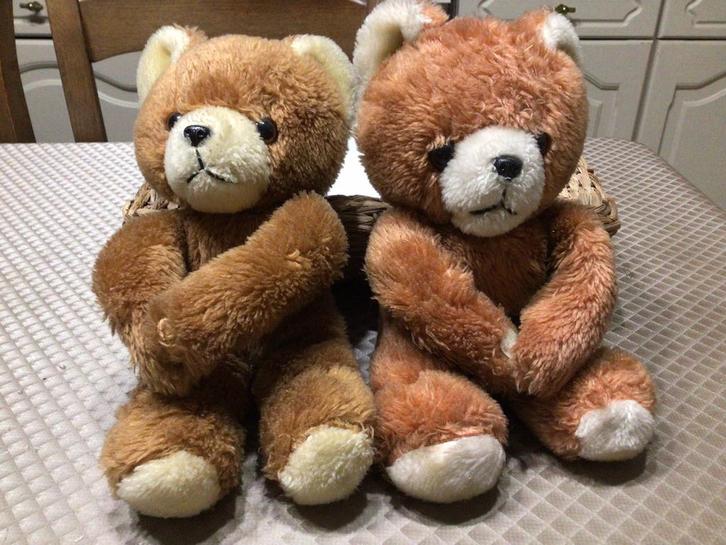 Pluche beertjes, Collections, Ours & Peluches, Comme neuf, Enlèvement