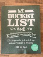 Het Bucket List Boek voor een groene wereld, Boeken, Nieuw, Elise De Rijck, Ophalen of Verzenden