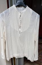 Ecru damesblouse  maat 44 merk Silver Crest, Overige kleuren, Maat 42/44 (L), Ophalen of Verzenden, Zo goed als nieuw