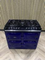 Prachtig Fornuis AGA Six Four Koningsblauw 4 Ovens!, Elektrisch, Grill, Ophalen of Verzenden, Zo goed als nieuw