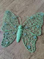 papillon vert décoratif en fer, Enlèvement, Comme neuf